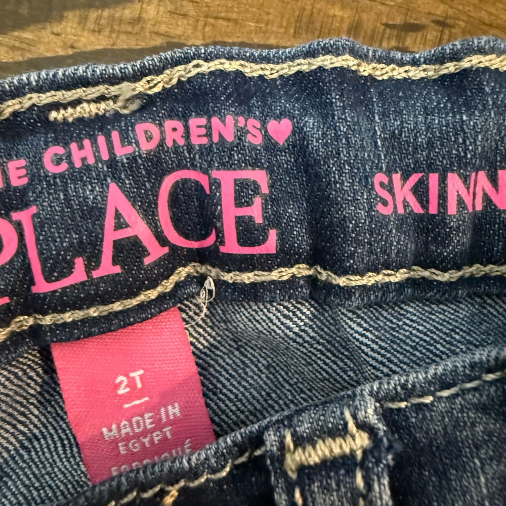 The Children's Place Toddler Denim Jeans NWT 2T - Picture 4 of 7